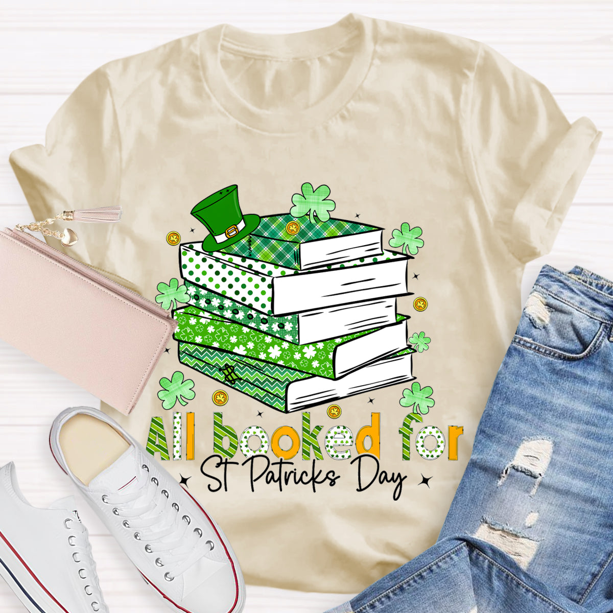 All Booked For St Patrick'S Day T-Shirt