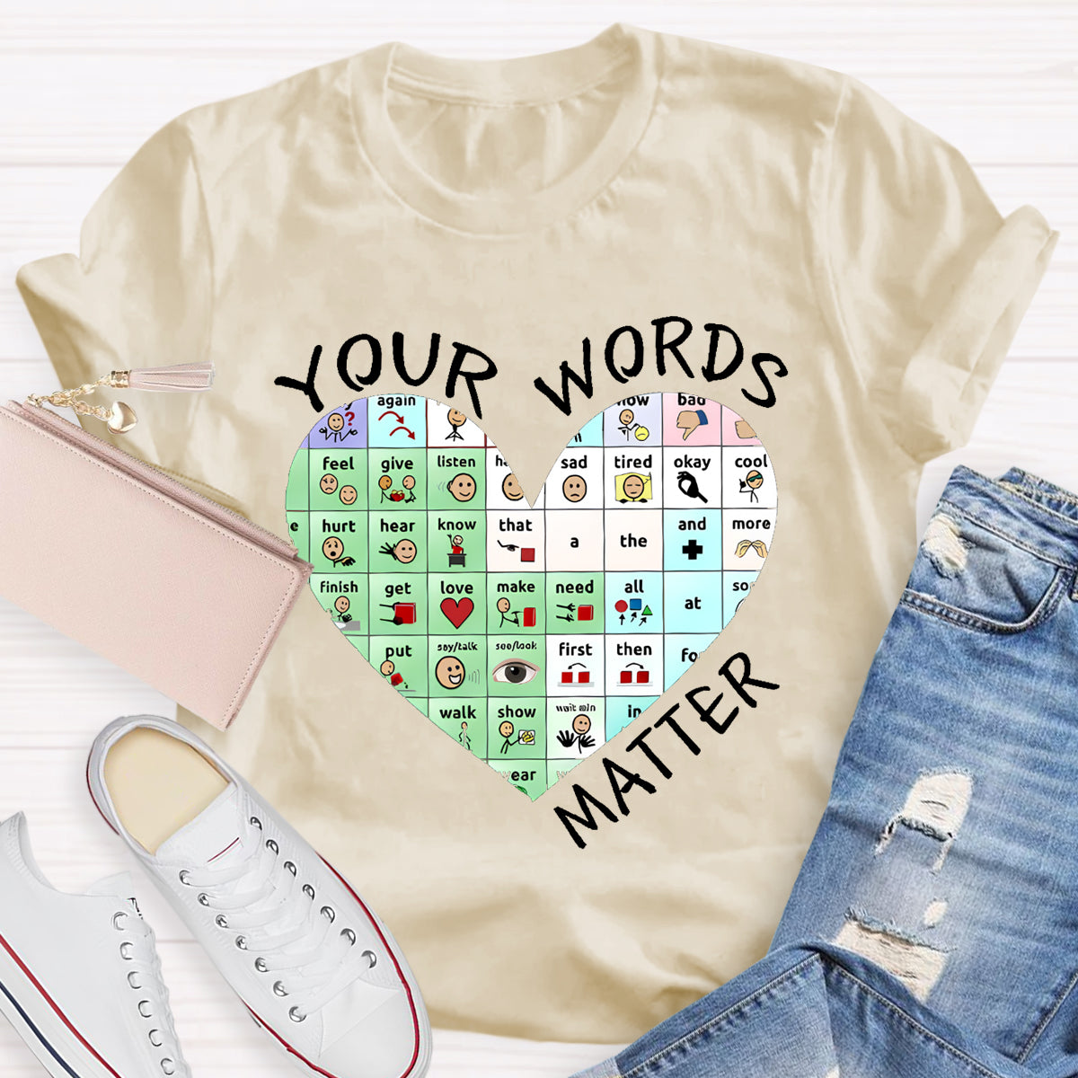 Your Words Do Matter Teacher T-Shirt