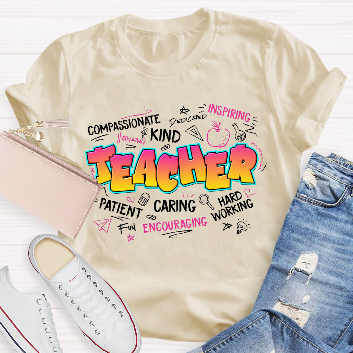 Teachers Radiating Excellence Teacher T-Shirt