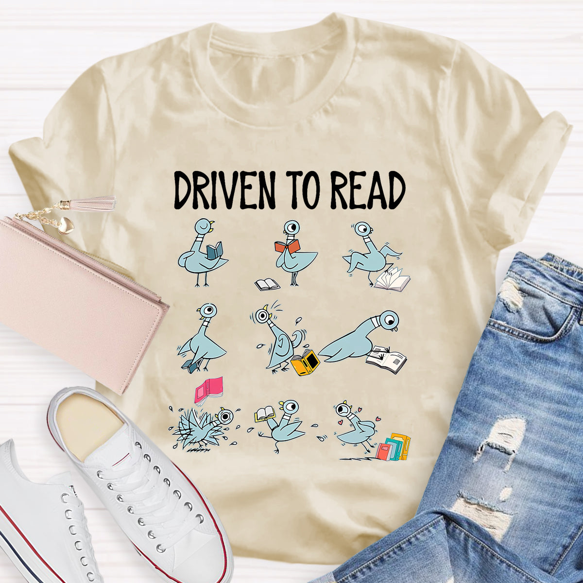 Driven To Read Teacher T-Shirt