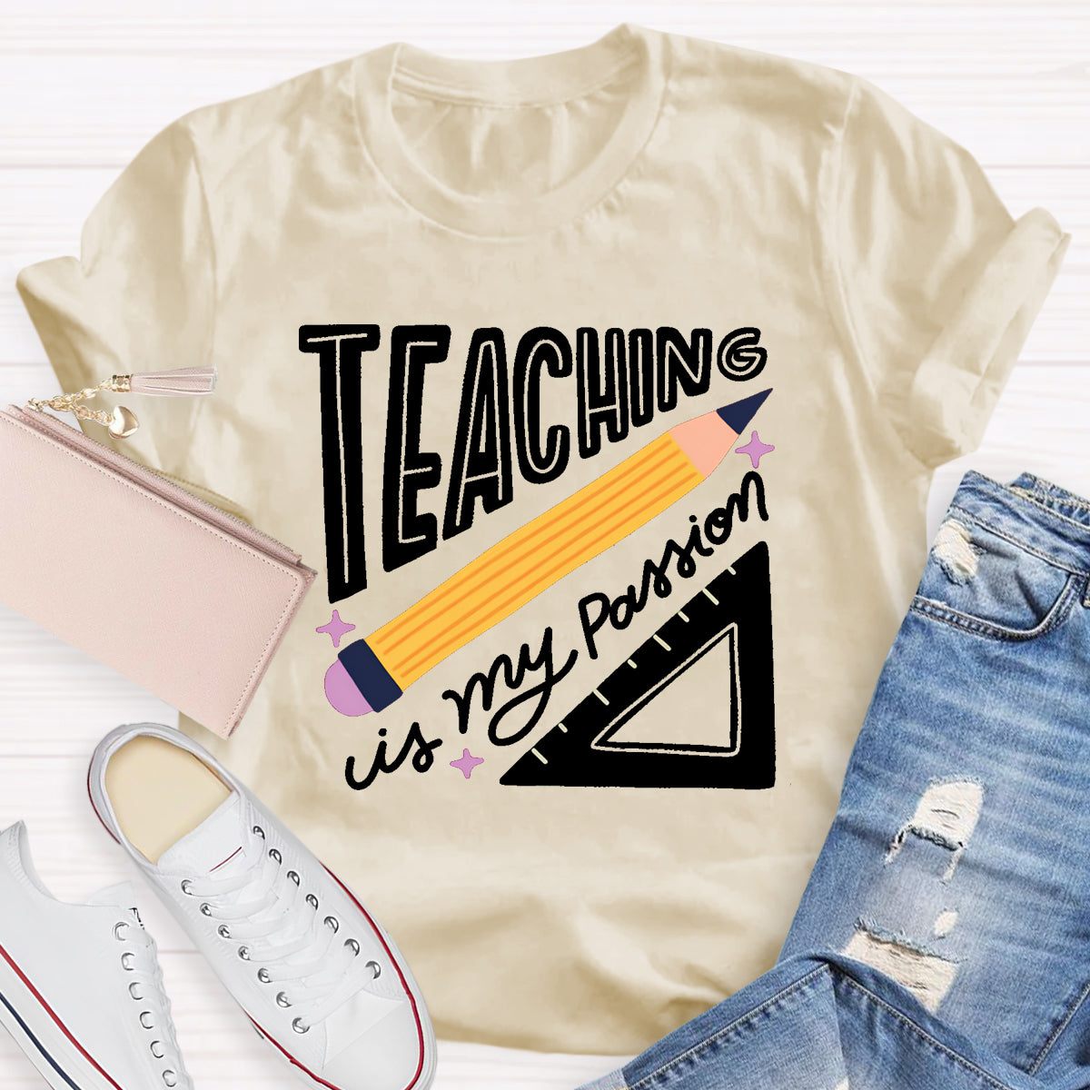 Teaching is My Passion Teacher T-Shirt