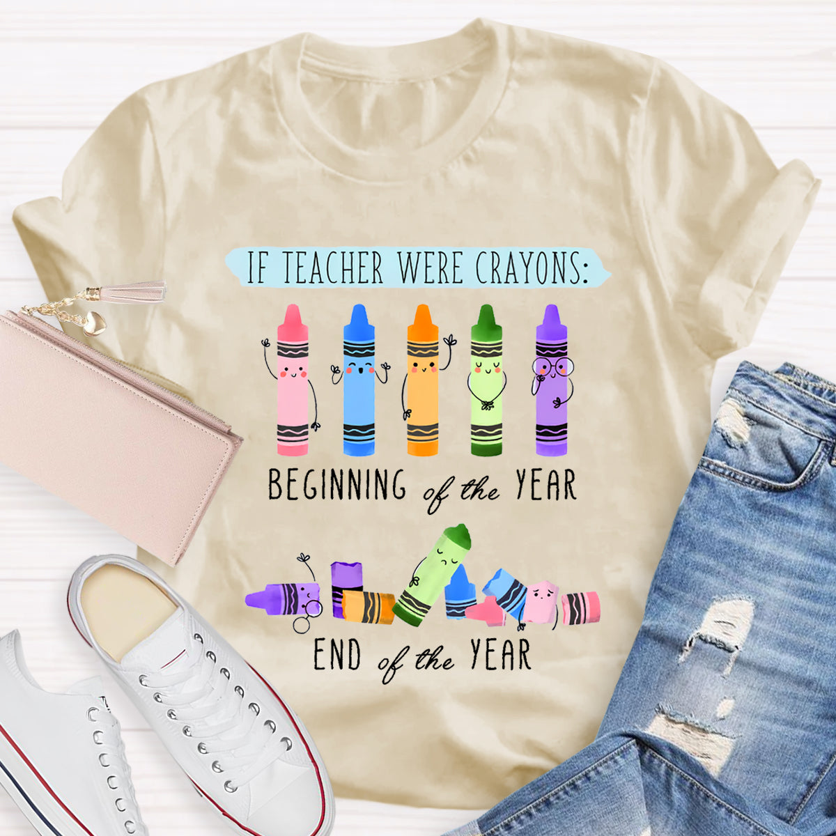 If Teacher Were Crayons Art Teacher T-Shirt