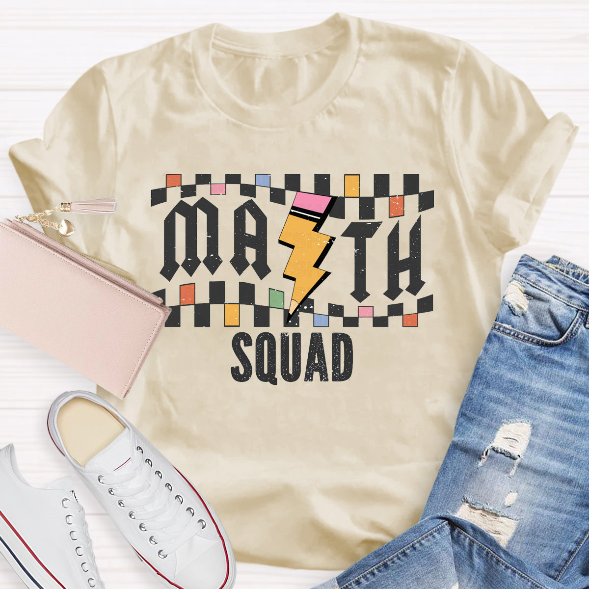 Math Squad Teacher T-Shirt