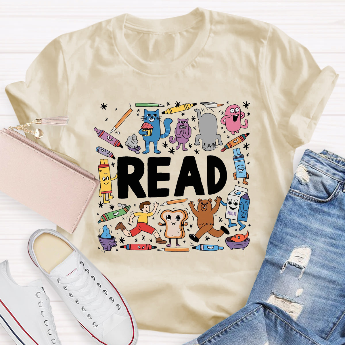 I Still Read Children's Books Teacher T-Shirt