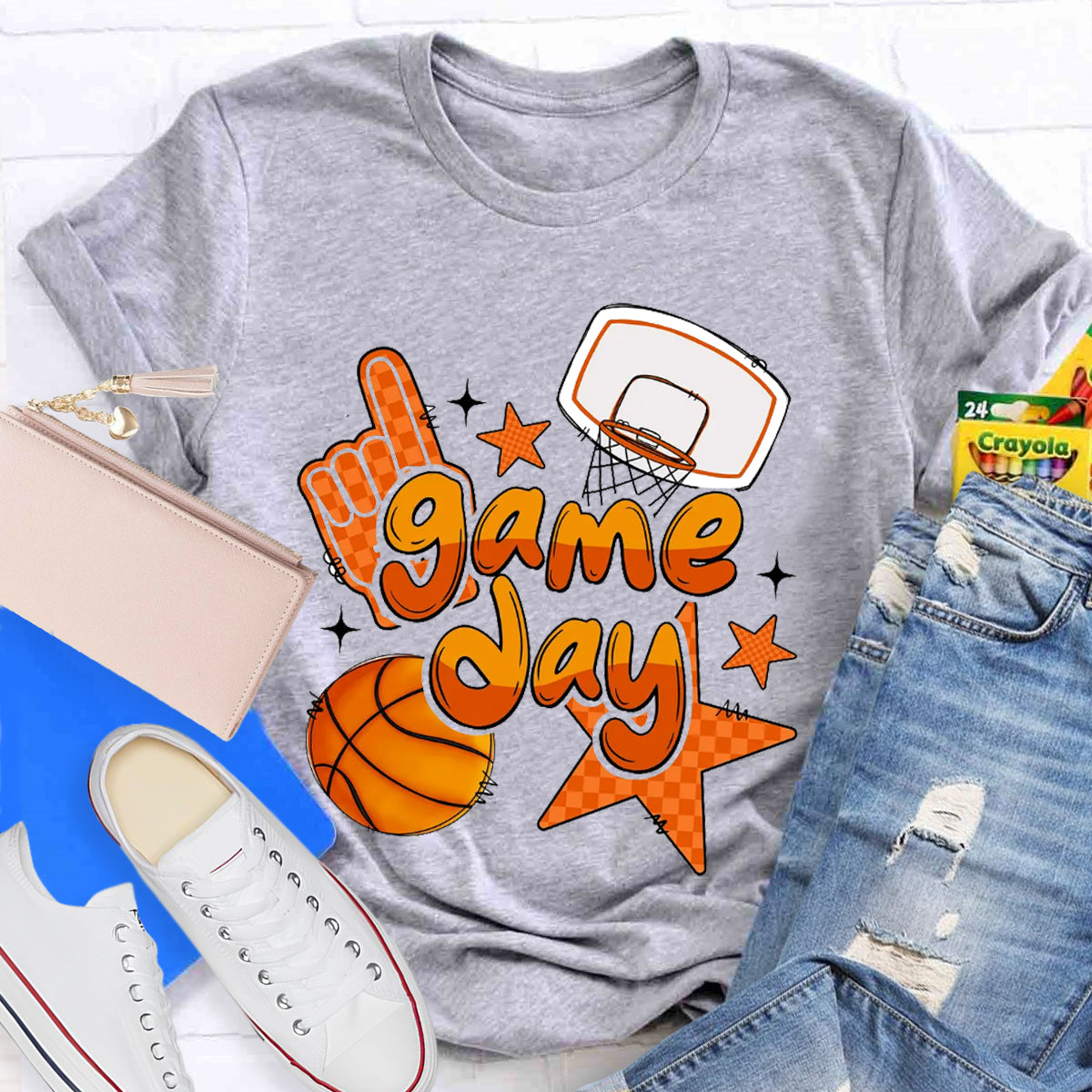 Basketball Game Day  T-Shirt