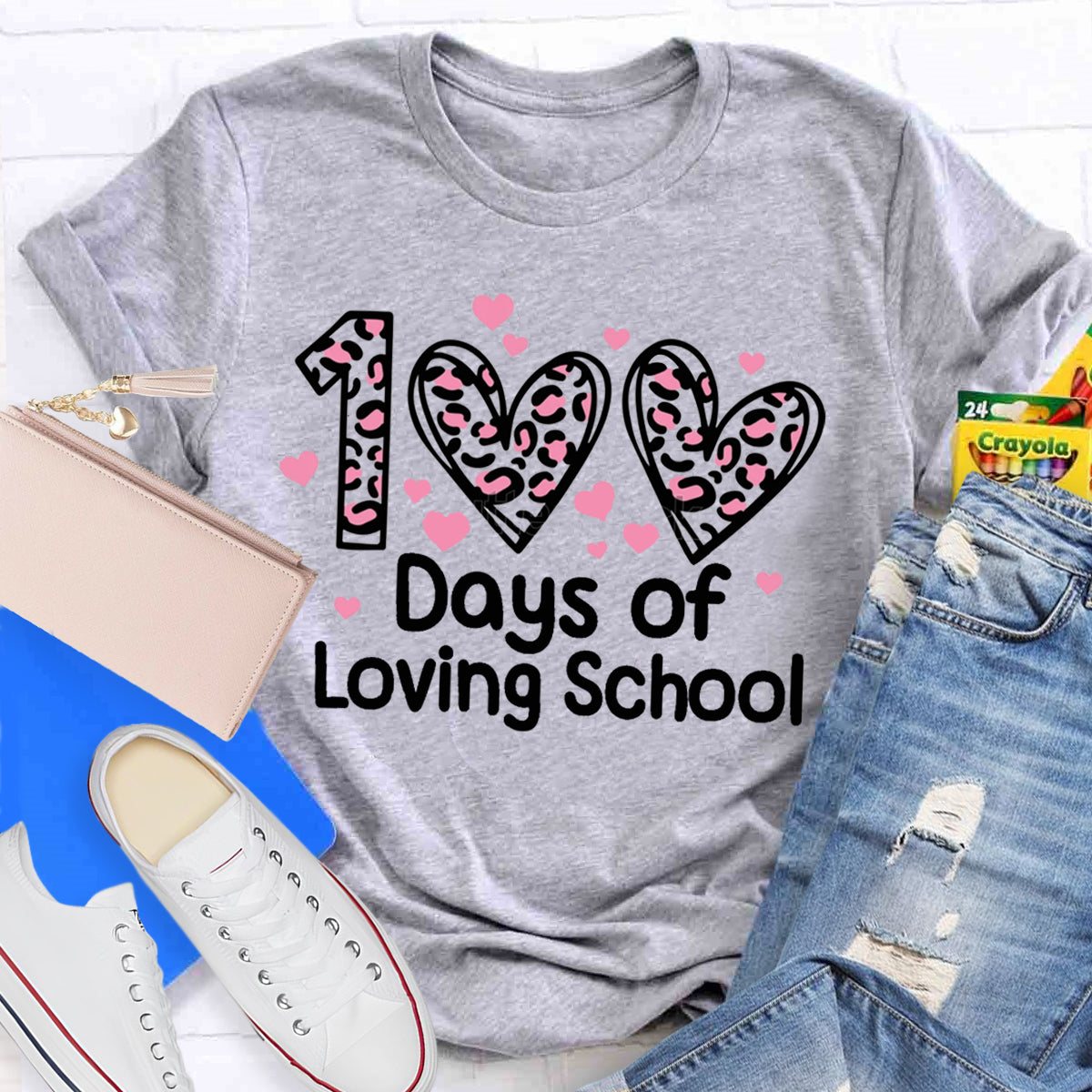 100 Days Of Loving School Teacher T-Shirt