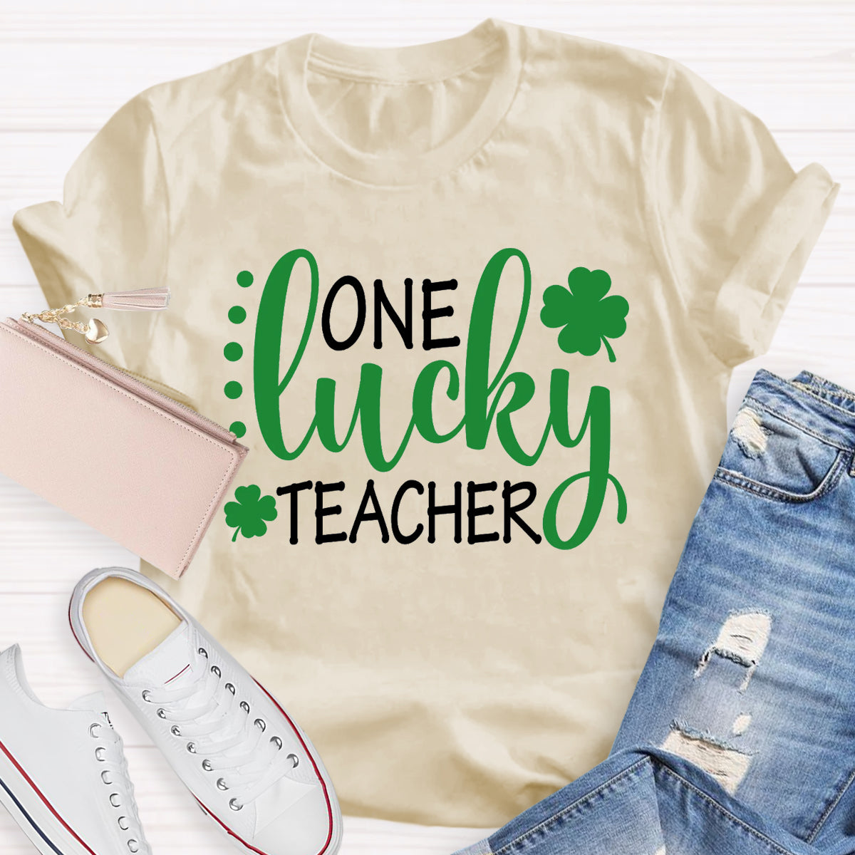 One Lucky Teacher T-Shirt