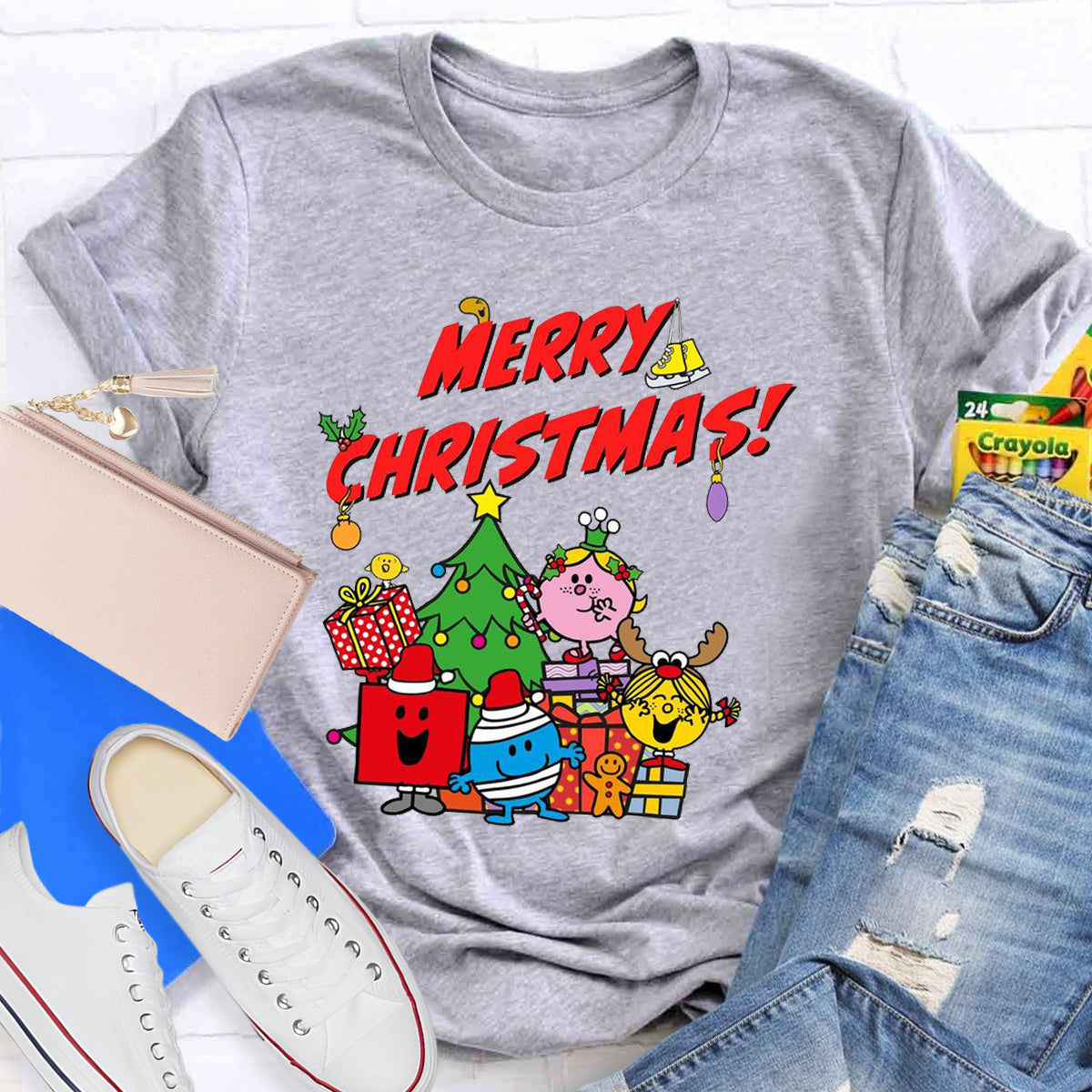 Merry Merry Little Miss Teacher T-Shirt