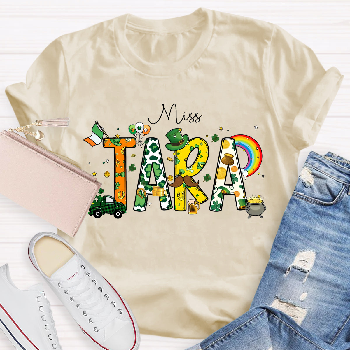 Personalized Name St. Patrick's Day T-Shirt