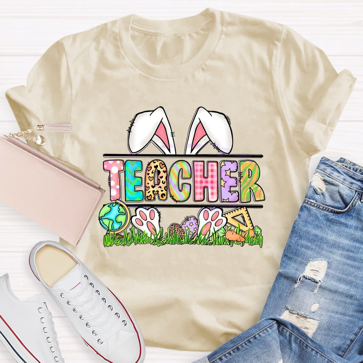 Teacher Easter Teaching My Peeps T-Shirt