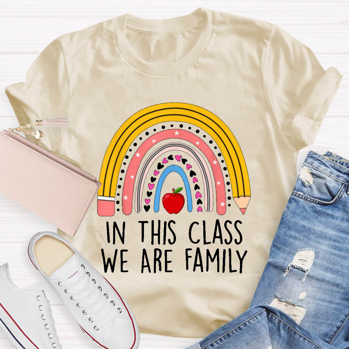 In This Class We Are Family T-Shirt