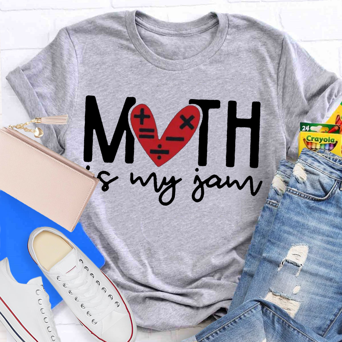 Math Is My Jam Math Teacher T-Shirt