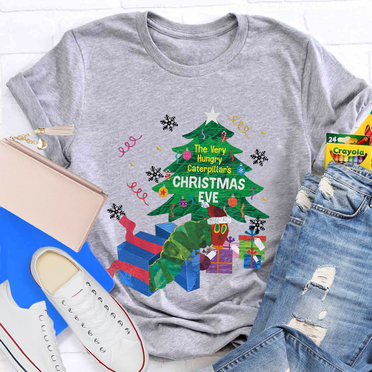 The Very Hungry Caterpillar's Christmas Eve T-Shirt