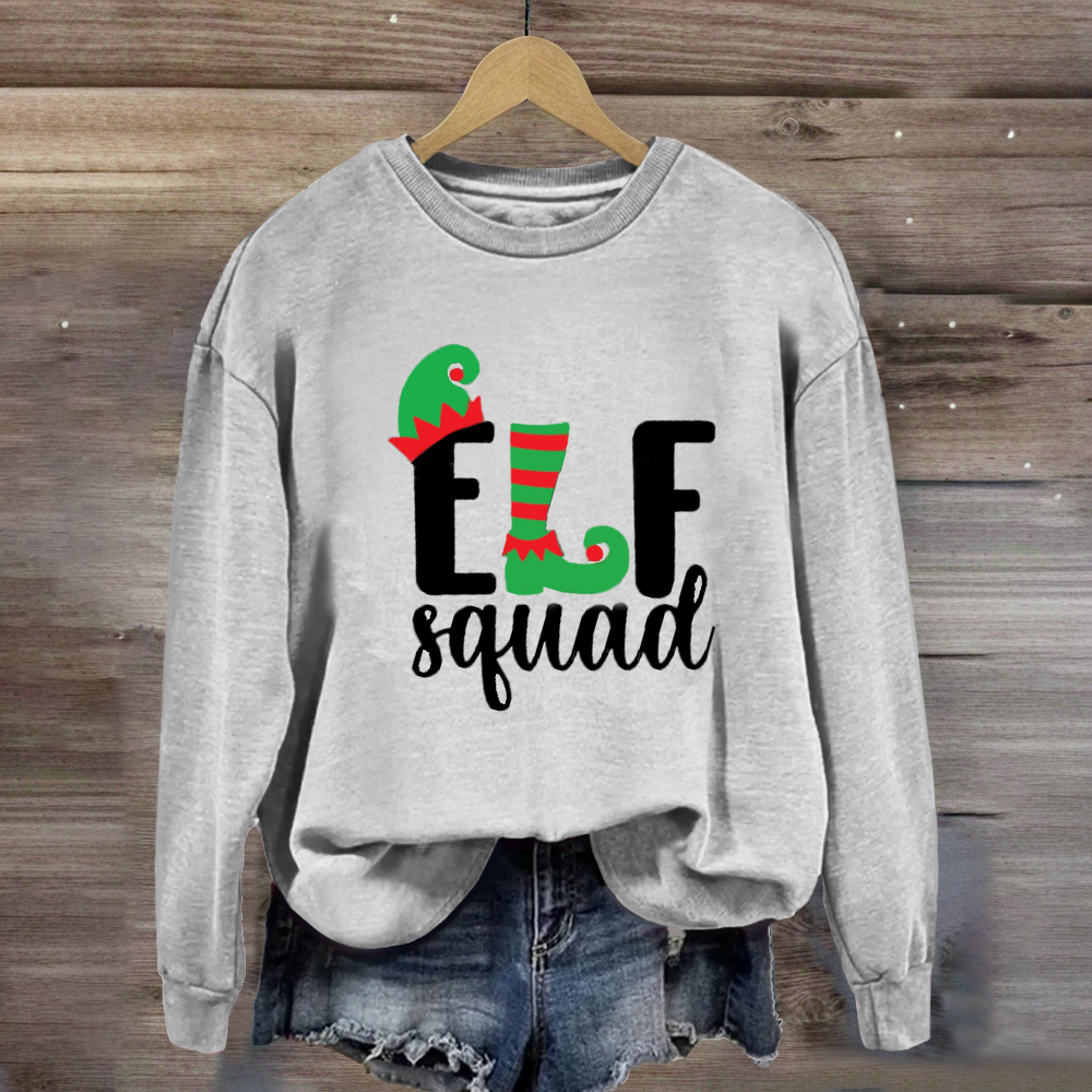 Christmas Elf Squad Sweatshirt