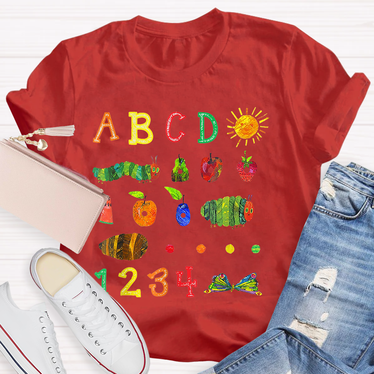 Animals Alphabet Teacher T-Shirt