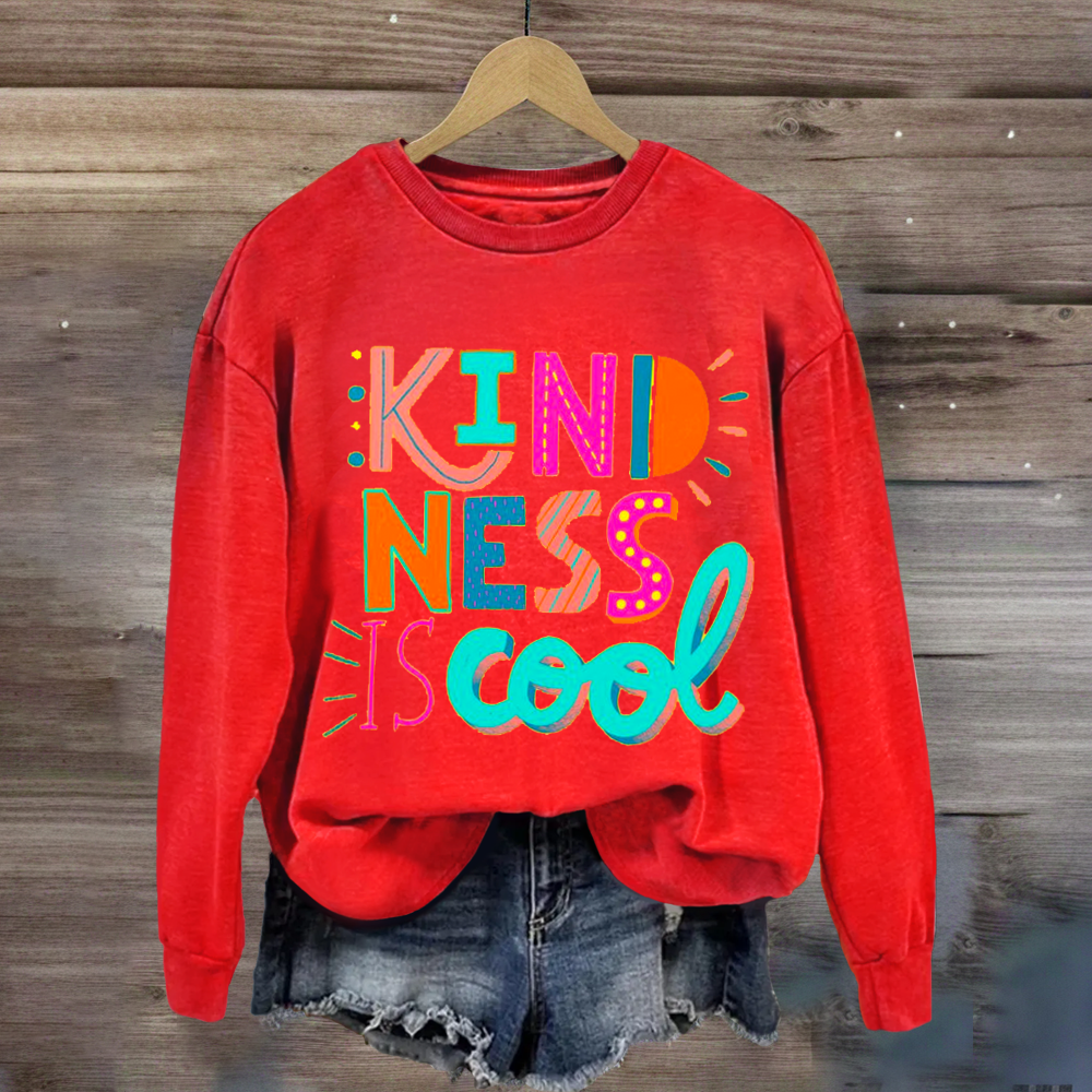 Kindness Is Cool Teacher Sweatshirt