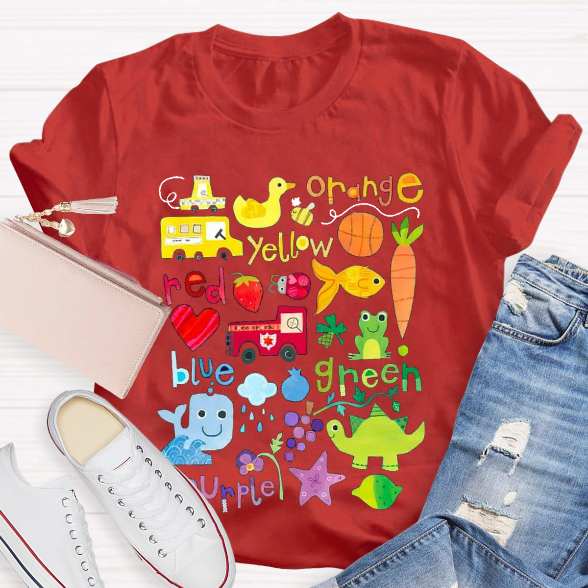 What's Your Favorite Color Teacher T-Shirt