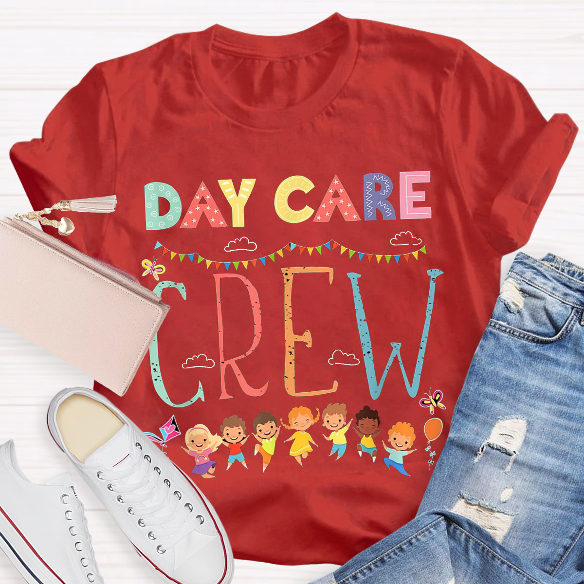 Day Care Crew Teacher T-Shirt