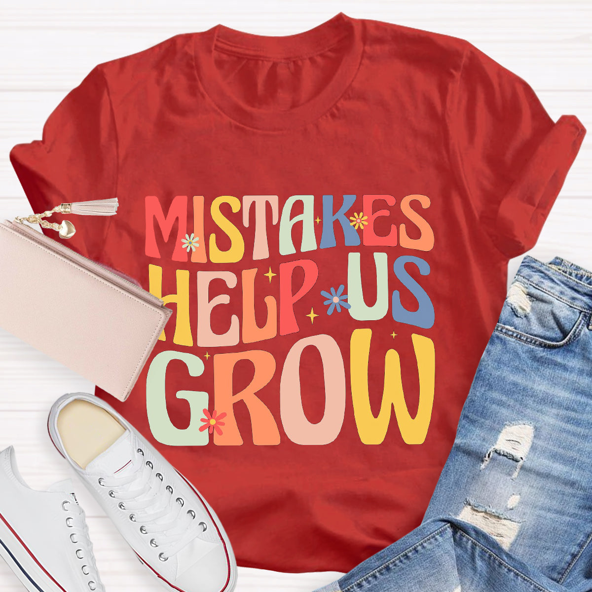 Mistakes Help Us Grow T-Shirt