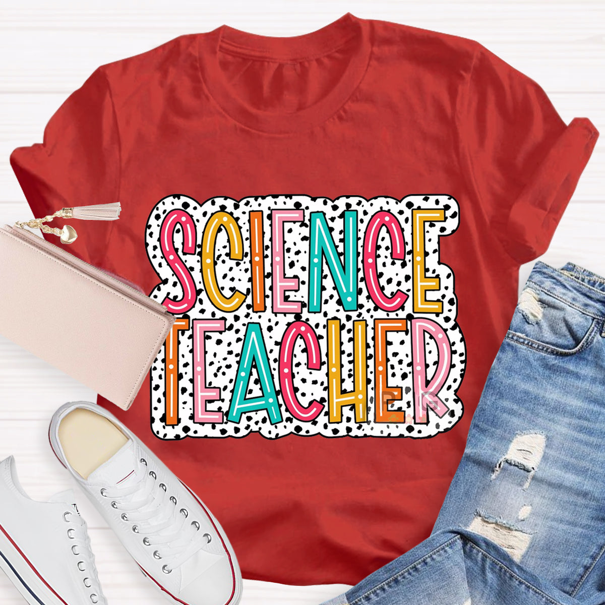 Science Teacher Sublimation Teacher T-Shirt