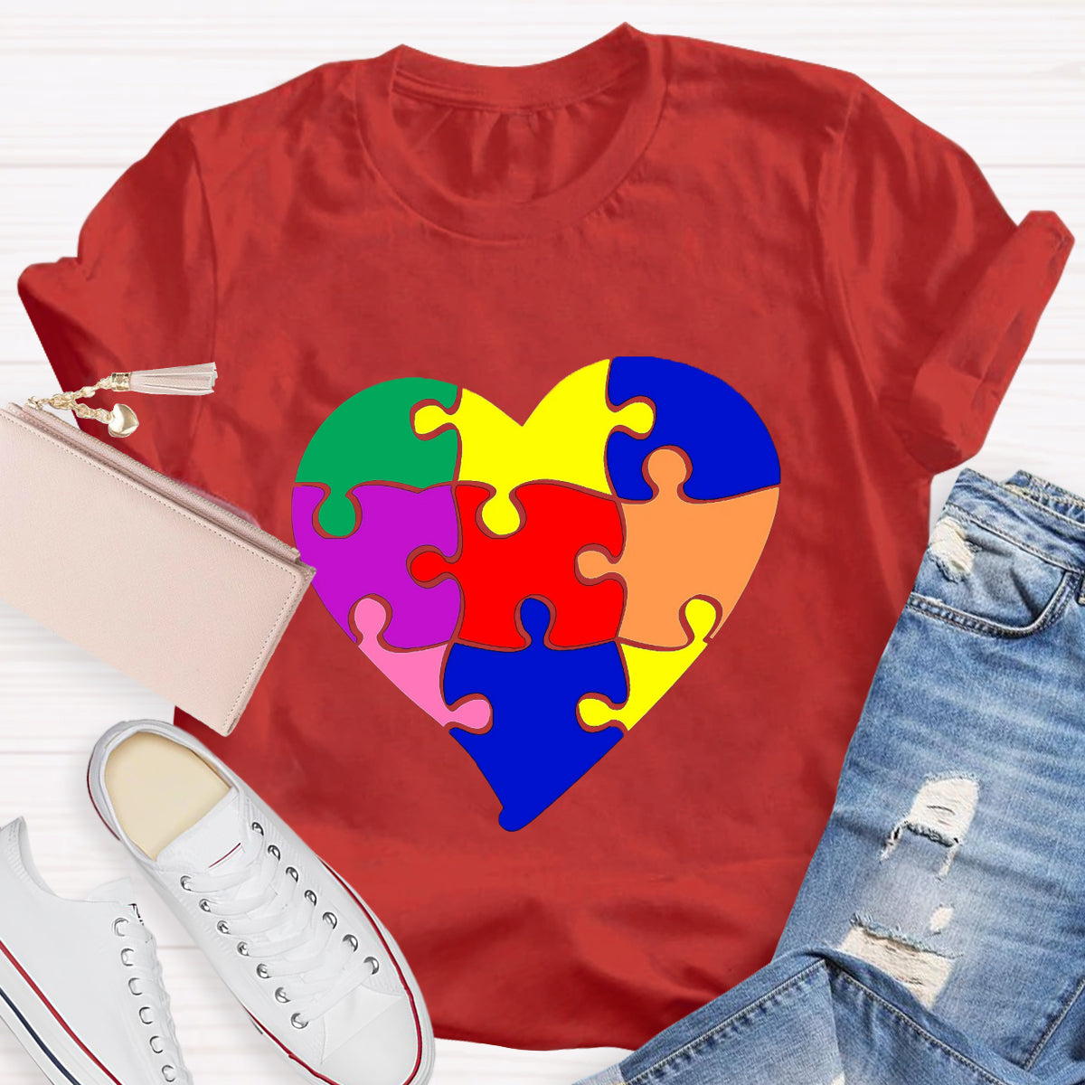 Puzzle Heart Special Education T-Shirt