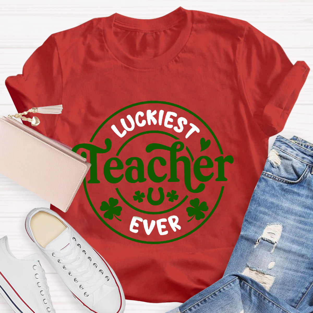 Luckiest Teacher Ever T-Shirt