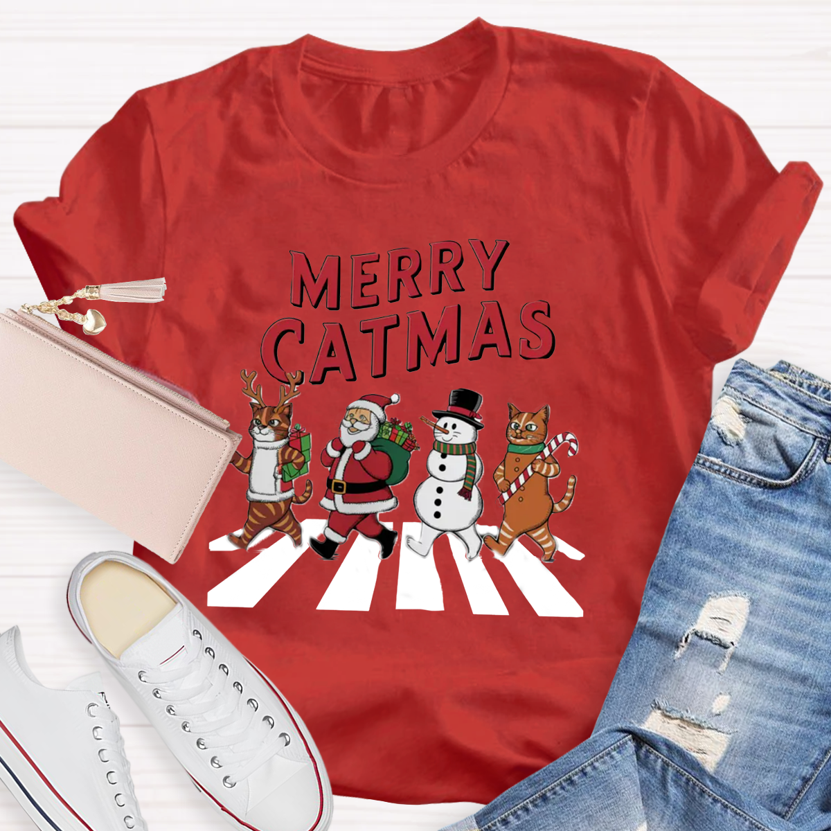 Merry Catmas T-Shirt