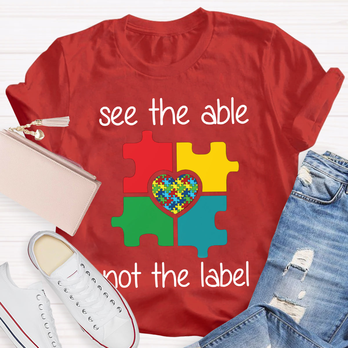 See The Able Not the Lable Special Education T-Shirt