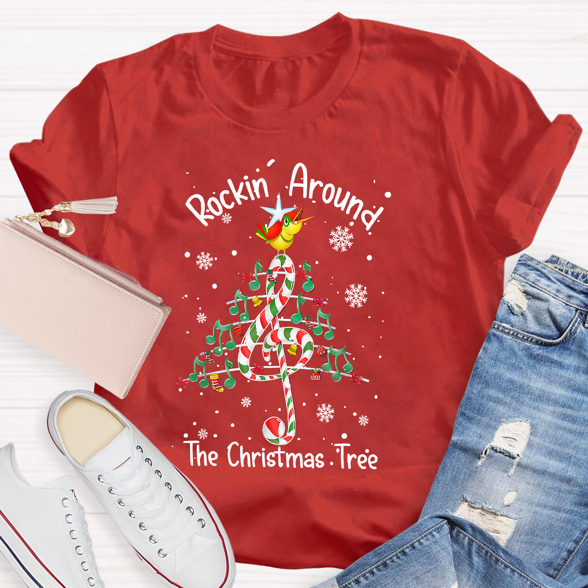 Rocking Around The Christmas Tree T-Shirt