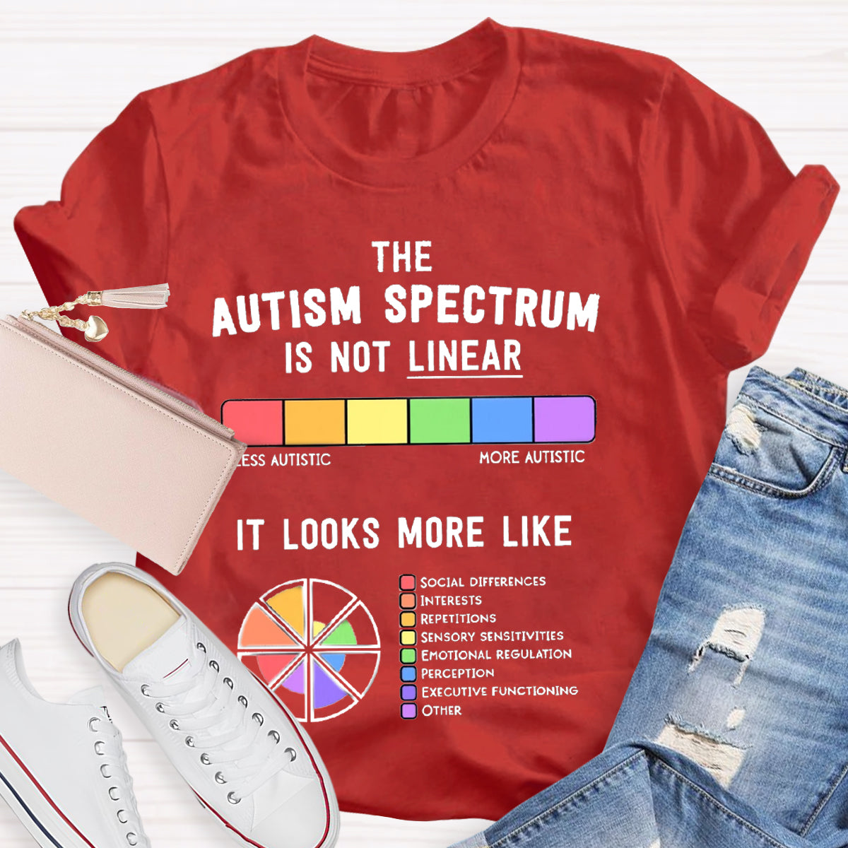 Autism Is A Spectrum Autism Awareness T-Shirt