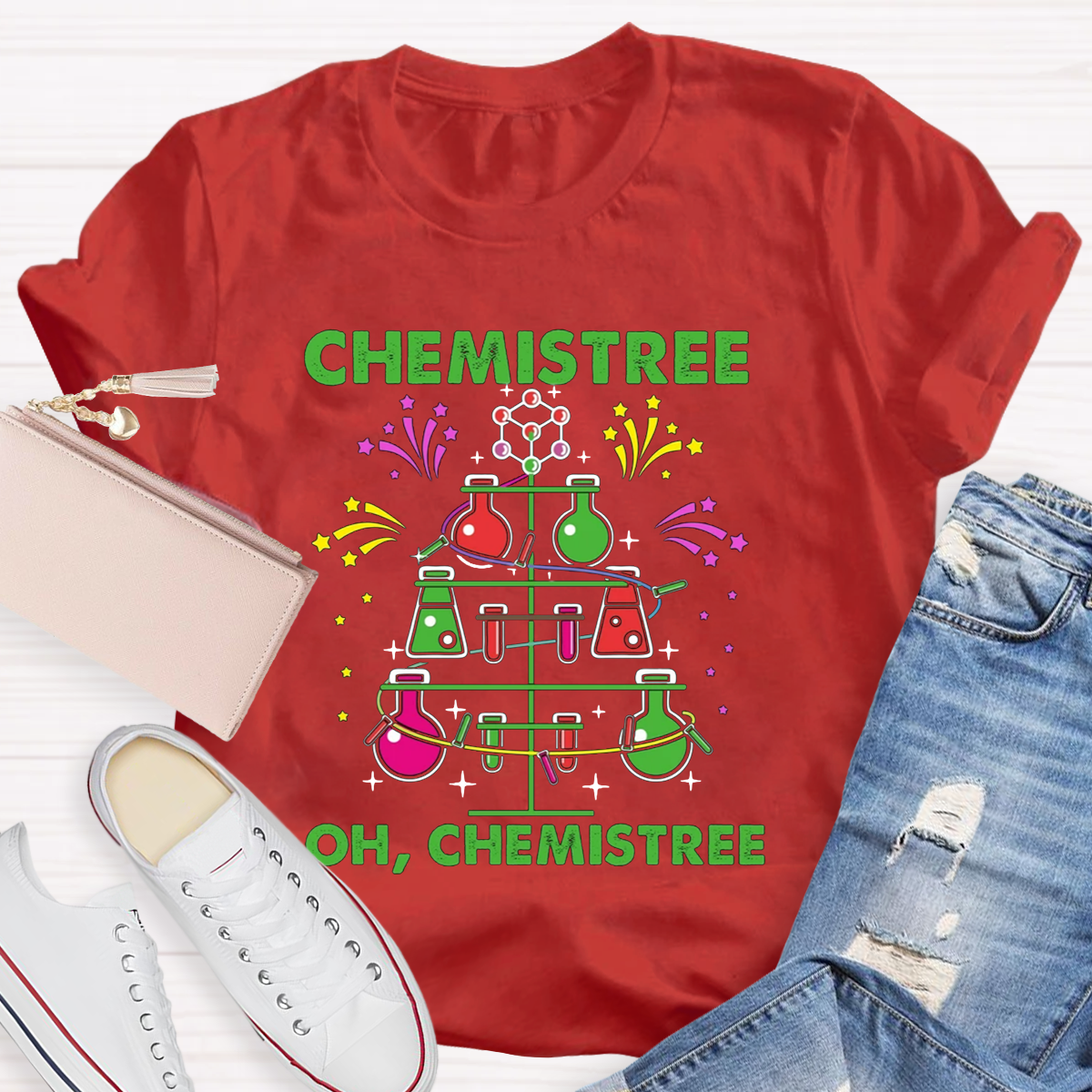 Chemistree Funny Science Teacher T-Shirt