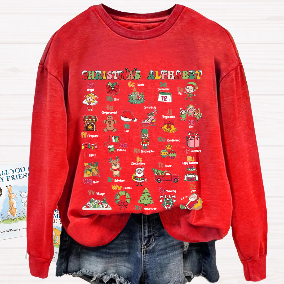 Christmas Alphabet Sweatshirt