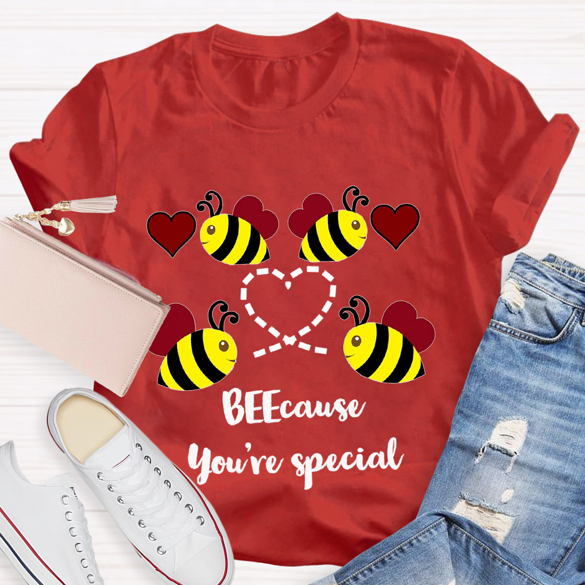 Because You Are Special Teacher T-Shirt