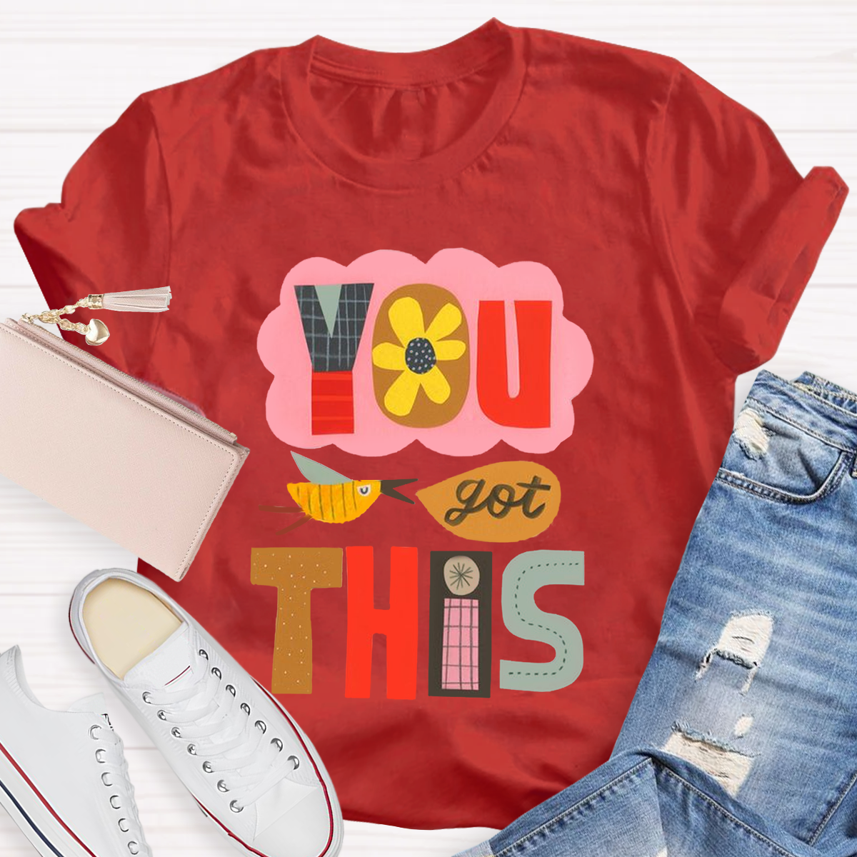 You Got This Geometric Design Test Day T-Shirt