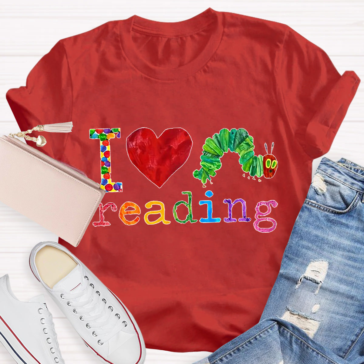 I Love Reading Teacher T-Shirt