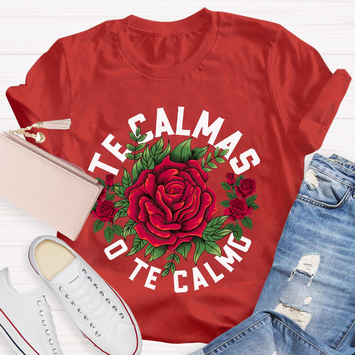 Te Calmas O Te Calmo Spanish Teacher T-Shirt