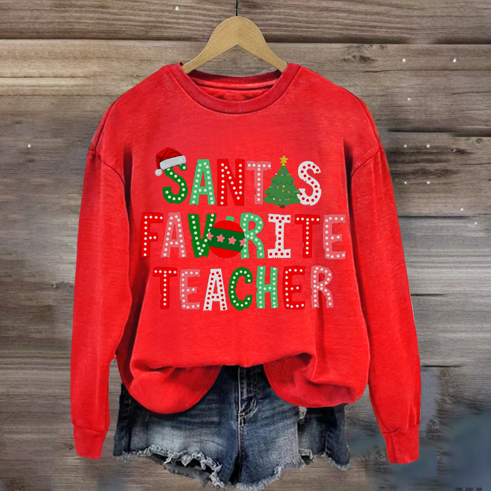 Special Teacher Christmas Sweatshirt