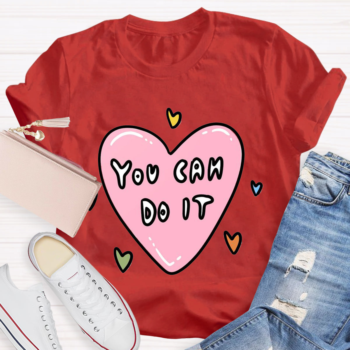 You Can Do It Motivational Language T-Shirt