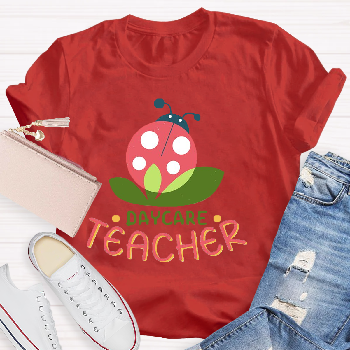 Daycare Teacher Ladybug T-Shirt