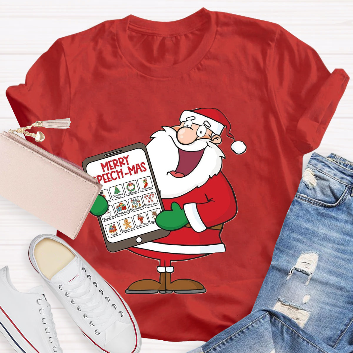 SLP Santa Squad Christmas T-Shirt