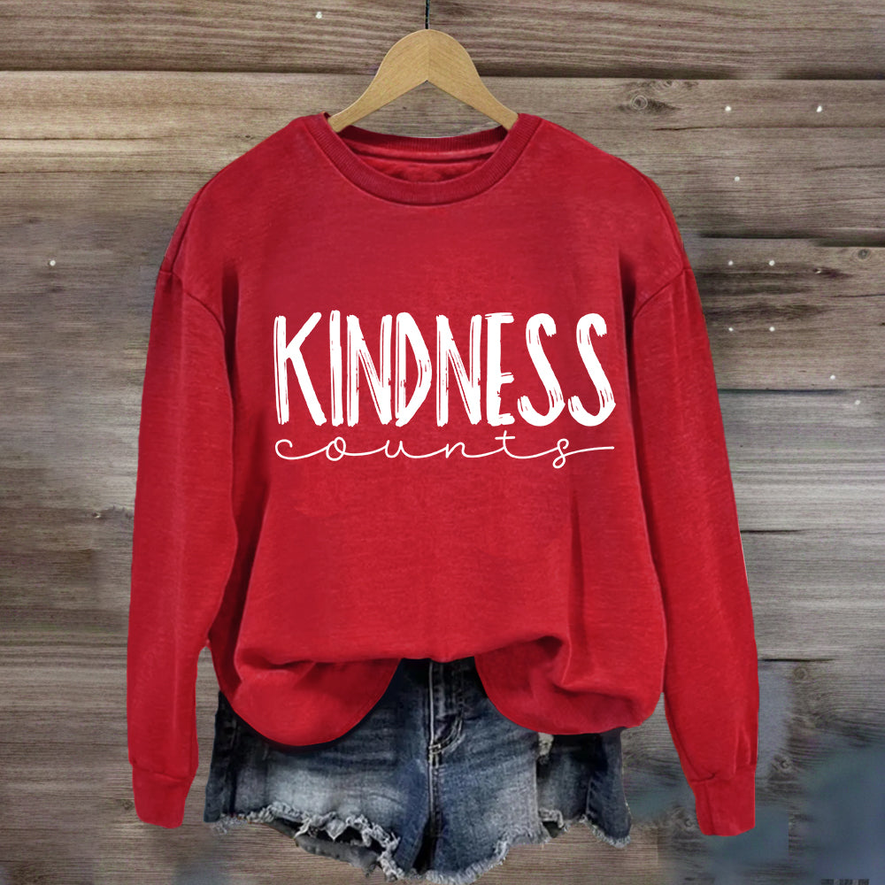 Kindness Counts Sweatshirt