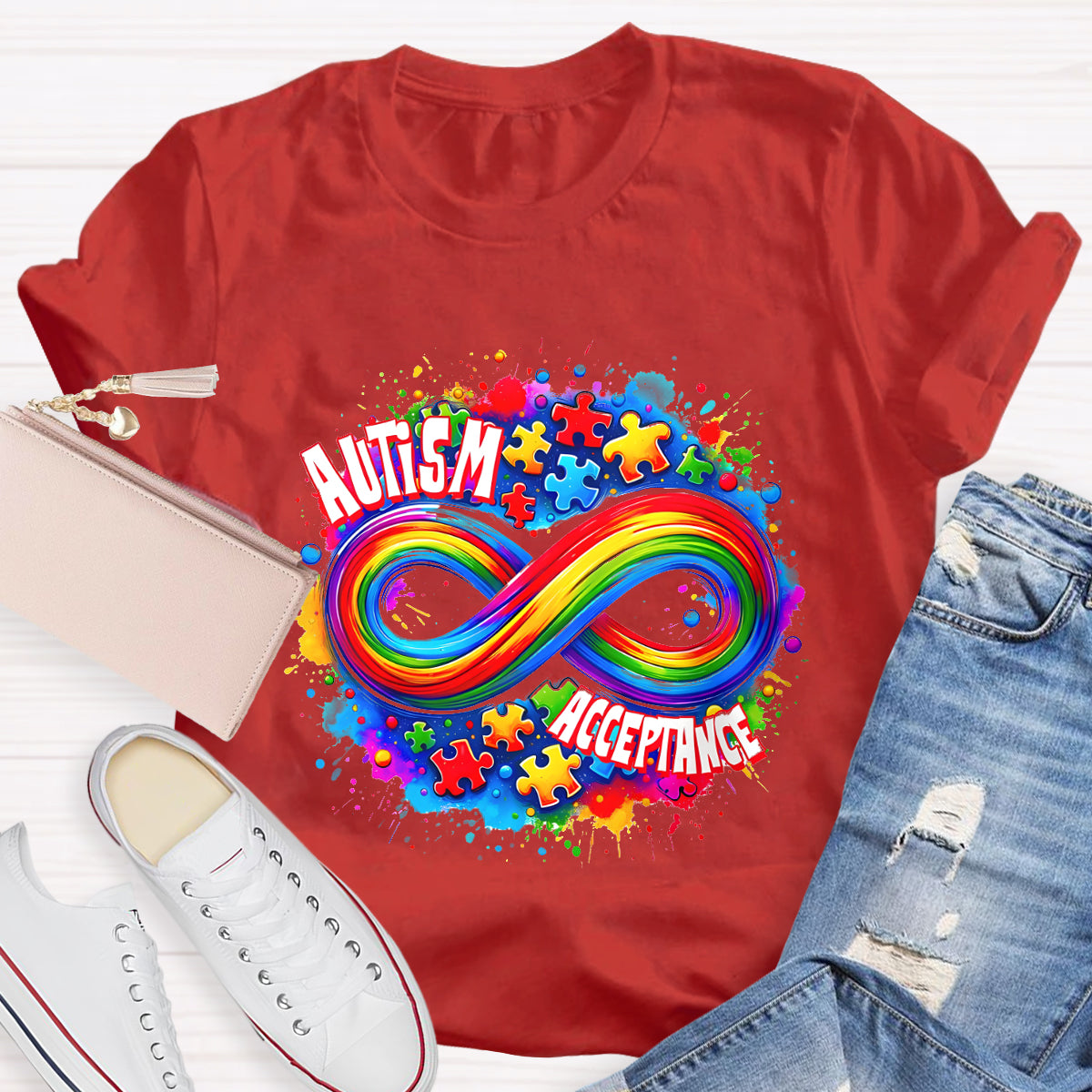 Colorful Infinity Symbol T-Shirt