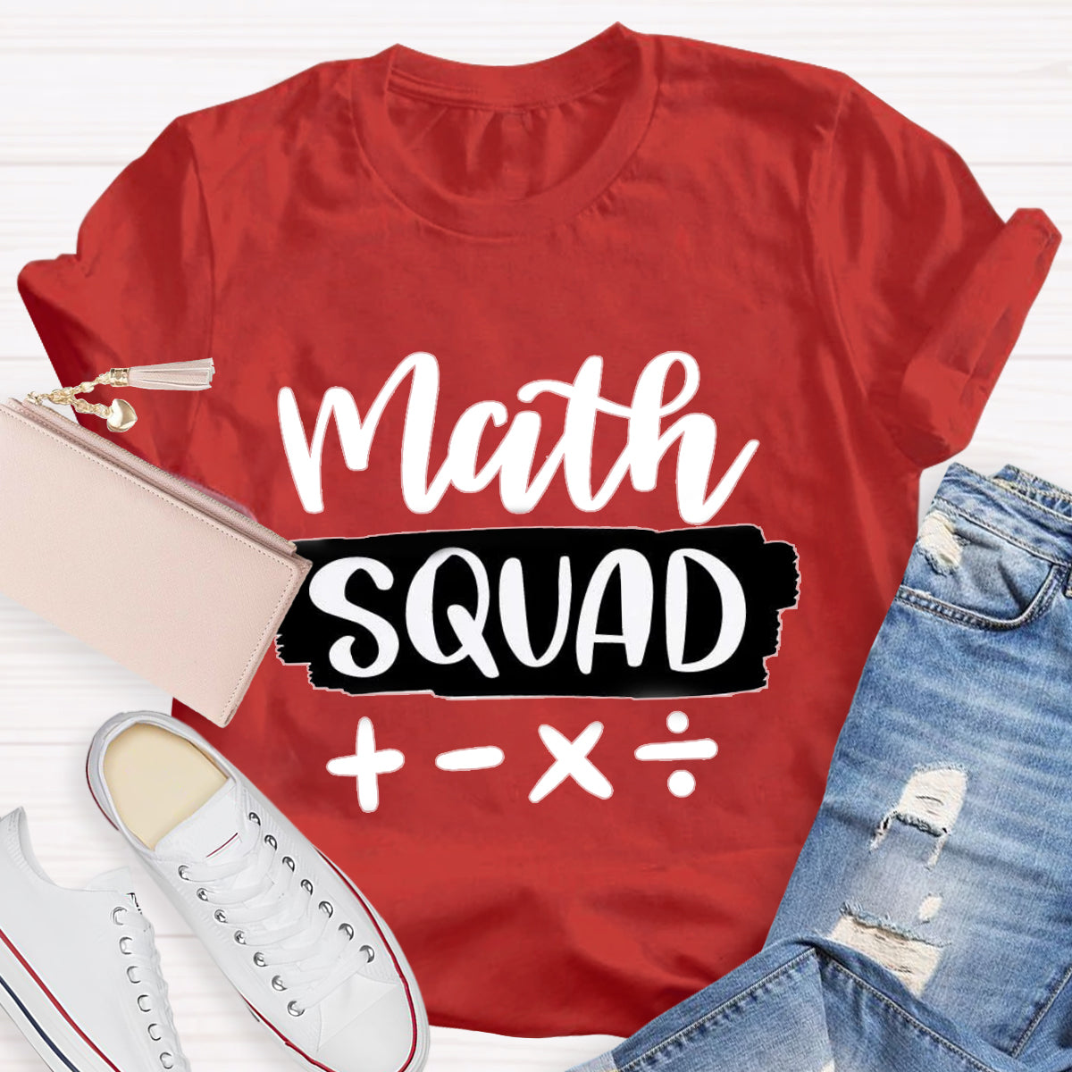 Math Squad Math Teacher T-Shirt