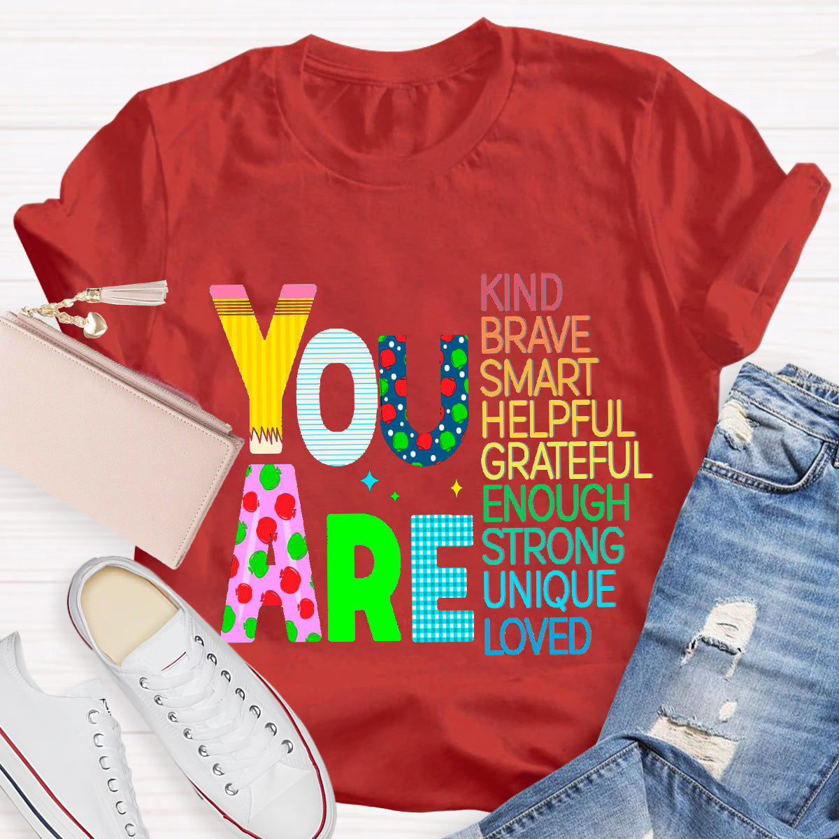 You Are Unique Loved Teacher T-Shirt