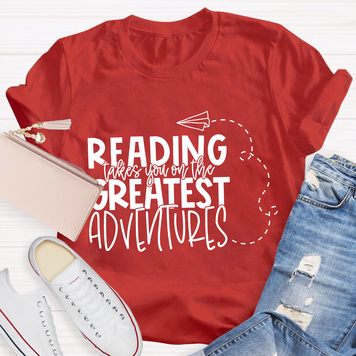 Reading Takes You On The Greatest Adventures T-Shirt