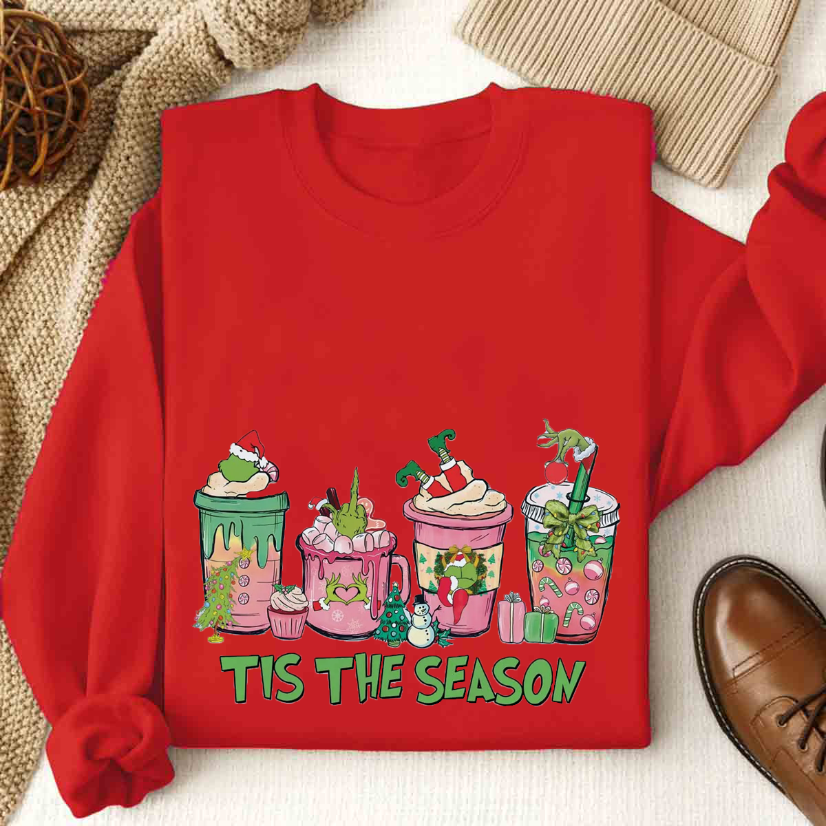 Christmas Coffee Drink Sweatshirt