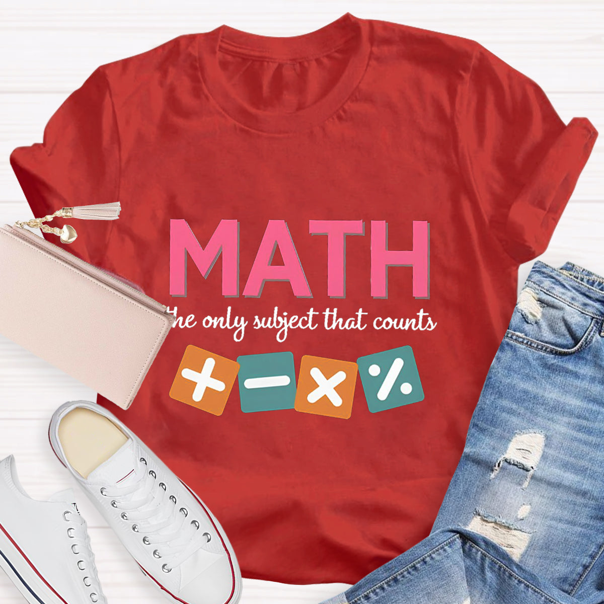 Math The Only Subject That Counts T-Shirt