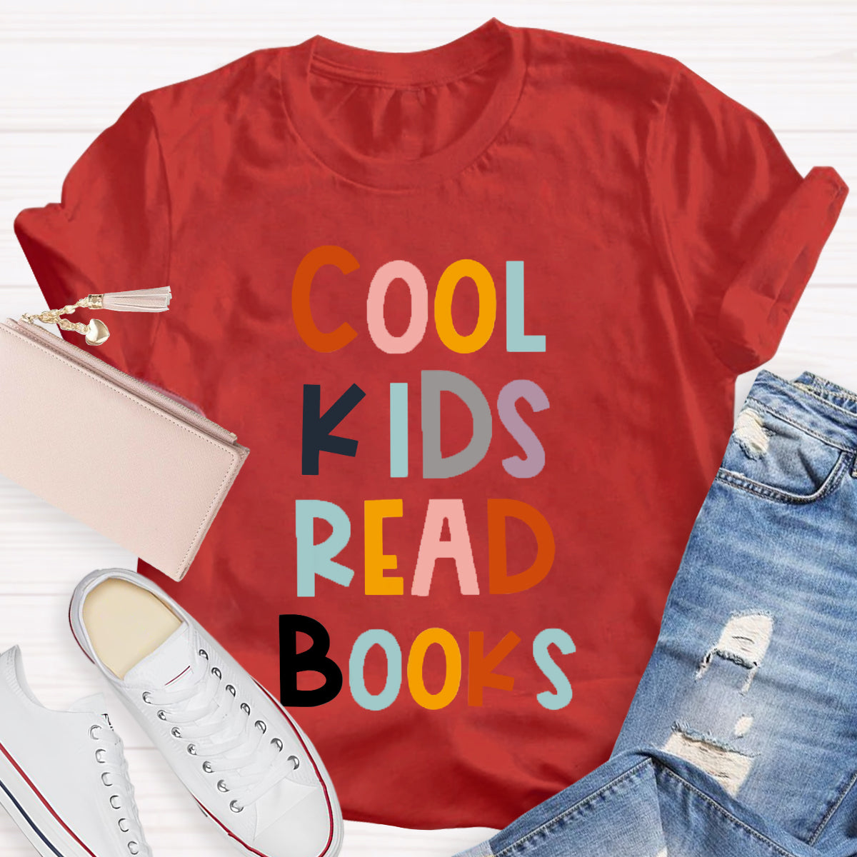 Cool Kids Read Books T-Shirt