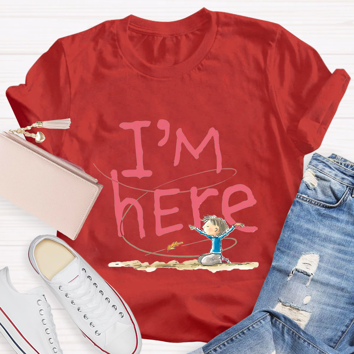 I'm Here Children's Books T-Shirt