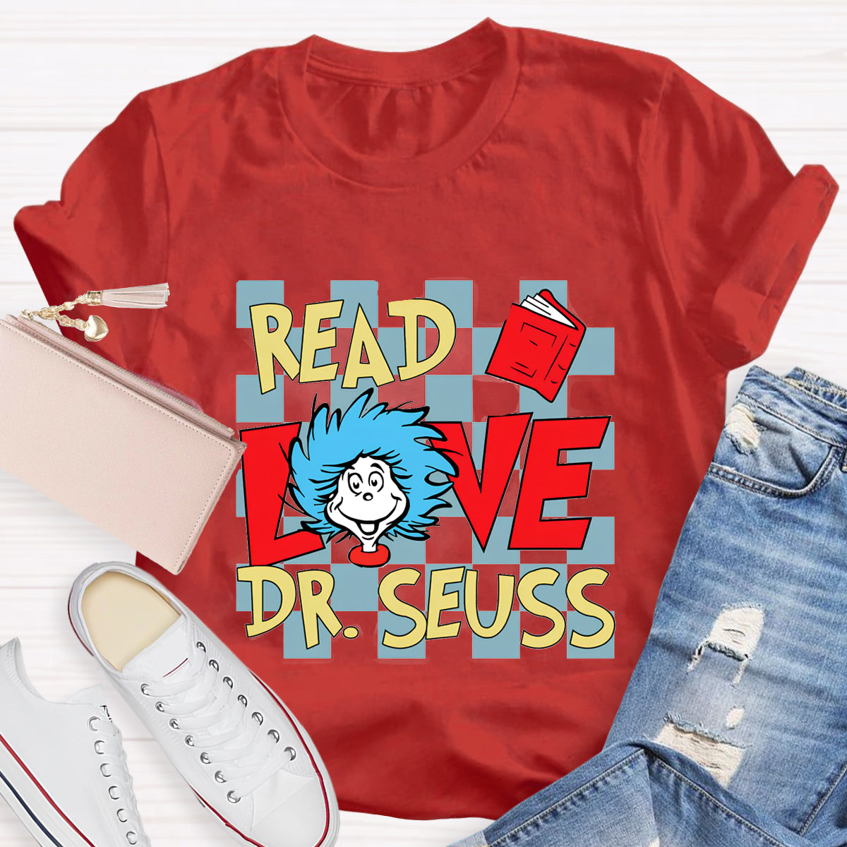 Read Love Reading Day Teacher T-Shirt